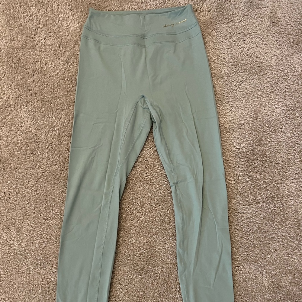 Gymshark Whitney Simmons High Rise Leggings- Moss Green